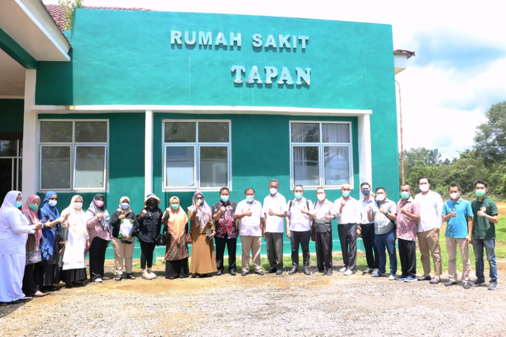 Kunjungan dari fakultas universitas Andalas (FK Unand) yang di dampingi oleh dinas kesehatan