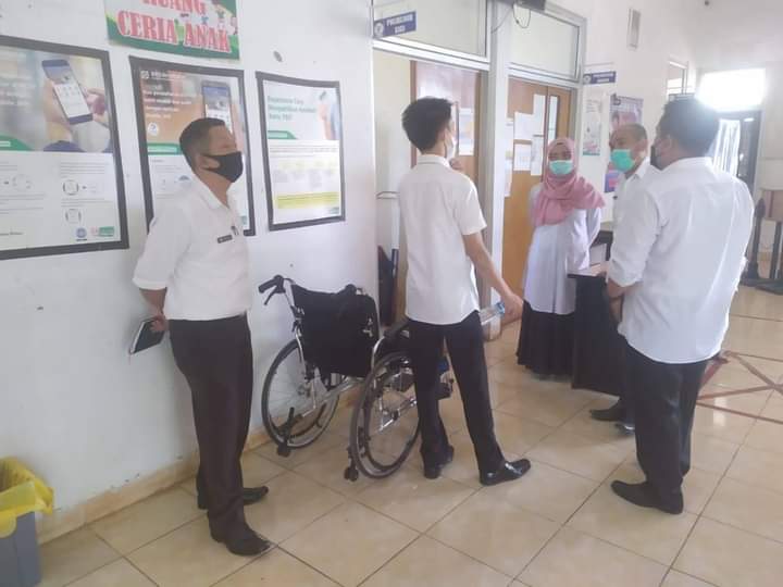 Kunjungan Kabid Yankes Dinas Kesehatan