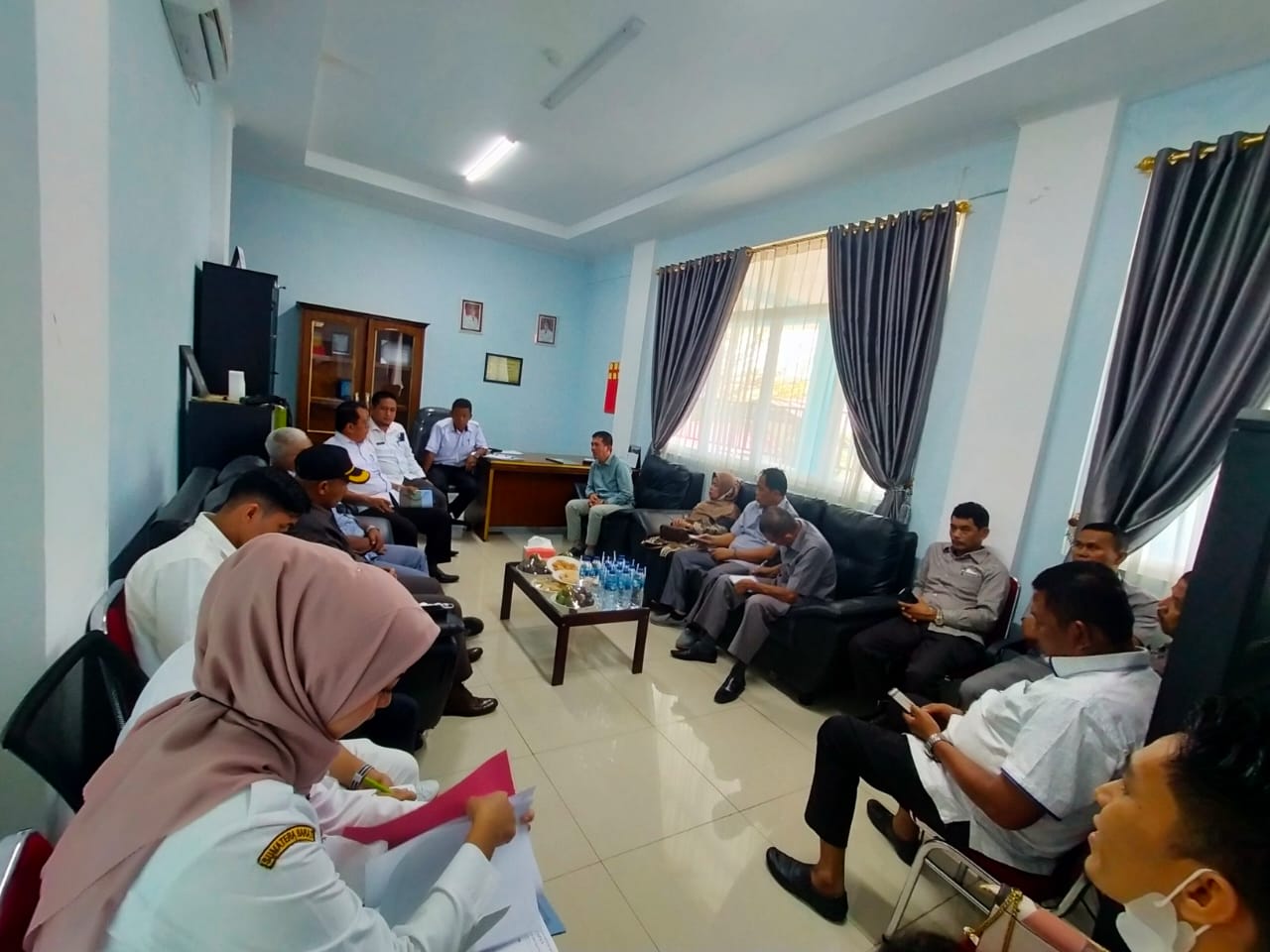 Kunjungan kerja Dinas Kesehatan dan Komisi IV DPRD Kabupaten Pesisir Selatan ke RSUD Tapan