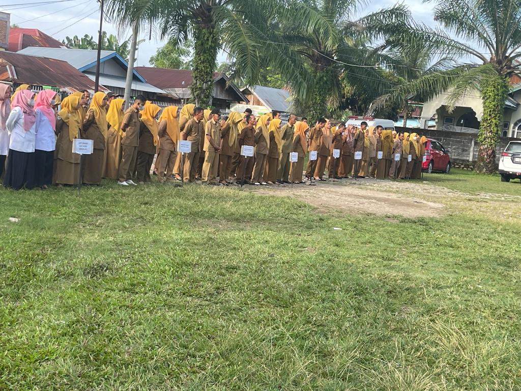 Apel gabungan di kantor camat Basa Ampek Balai Tapan